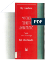 Princípios de Direito Administrativo - Ruy Cirne Lima PDF