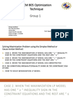 Optimization Technique Group 1