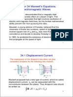 Chapter 34 Maxwell's Equations Electromagnetic Waves