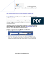 Very Good ! Forgot Facebook Password - How To Hack Facebook Password PDF