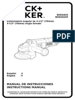 Manual Esmeril