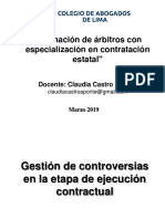 Arbitraje Gestion de Controversias