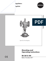 Flow Regulator SAMSON 42-36 Manual