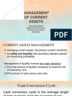 Current Asset Management