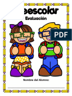 Evaluacion Preescolar