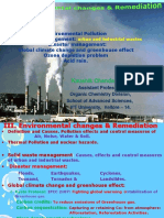 Environmental Pollution Solid Waste Management: Disaster Management: Global Climate Change and Greenhouse Effect Ozone Depletion Problem Acid Rain