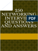 250 Networking Interview Questions and Answers - Sachin P