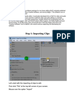 Step 1: Importing Clips: Vegas Pro Is A Video Editing Software Package For Non-Linear Editing (NLE) Originally Published