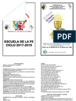 Folleto para Primeras Comuniones PDF