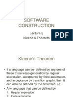 Kleenes Theorem 1