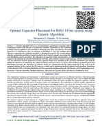 Optimal Capacitor Placement For IEEE 14 Bus System Using Genetic Algorithm