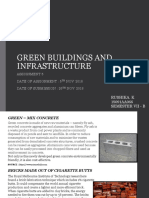 Green Buildings and Infrastructure