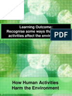 How Human Activities Affect The Environment