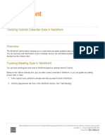 Tracking Outlook Calendar Data in Workfront PDF