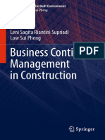 (Management in The Built Environment) Leni Sagita Riantini Supriadi, Low Sui Pheng (Auth.) - Business Continuity Management in Construction-Springer Singapore (2018) PDF