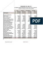 Creacionn Estado de Resultado Proyectado