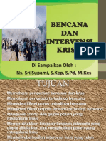 Bencana Dan Intervensi Krisis