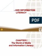 Media and Information Literacy