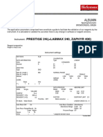 Albumin: Instrument