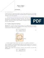 Cauchy Integral Theorem and Formula Mit Examples PDF