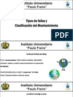 Clasificación de Las Fallas en Equipos Industriales