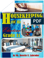 Cover Page Housekeeping