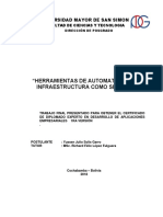 Herramientas de Automatizacion EInfraestructura Como Servicio