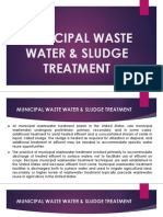 Municipal Waste Water & Sludge Treatment