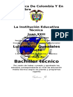 Diploma Del Juan Xxiii