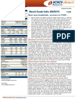 IDirect MarutiSuzuki Q2FY19