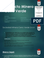 Proyecto Minero Cerro Verde, Diapositivas