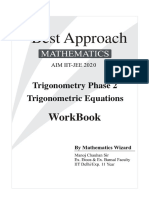 Workbook - Trigonometric Equations by MC Sir