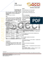 Goldmix PC 110: Polycarboxylated Ether Based Superplasticiser