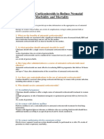 Antenatal Corticosteroids