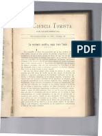 La Conciencia Sensitiva en Santo Tomas - Manuel Barbado - Ciencia