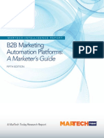 B2B Marketing Automation Platforms:: A Marketer's Guide