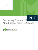 Debunking Common Myths About Digital Kiosks and Signage 