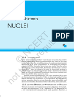 Nuclei: © Ncert Not To Be Republished