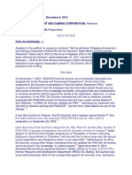 Pagcor Vs de Guzman, GR No. 208961, Dec. 8, 2014