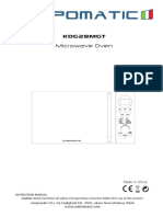 Kog28mgt: Microwave Oven