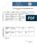 School Action Plan in Boys Scouts of The Philippines (BSP) : San Sebastian Elementary School