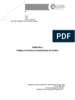 Tarea 1 Codigos de Colores en Resistencias de Carbón