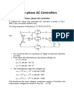 Fully Controlled Three-Phase AC Controller