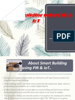 Smart Building Using Pir & Iot