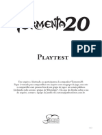 Tormenta 20 - Playtest 1.1 PDF