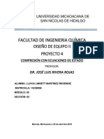 Ecuaciones de Estado para El Calculo de Compresores