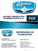 Planilla de Planeacion Alpina