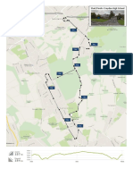 Race HQ: Selsdon Hall: Start/Finish: Croydon High School