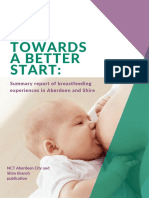 TOWARDS A BETTER START Updated Summary Report Final