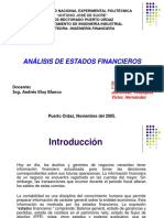 Analisis Estados Financieros Presentacion Powerpoint